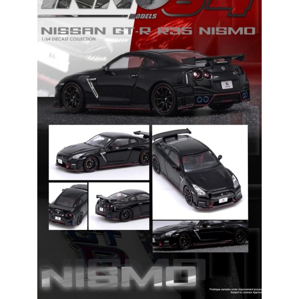 Nissan GT-R35 Nismo  1/64 – Inno 64 – Black