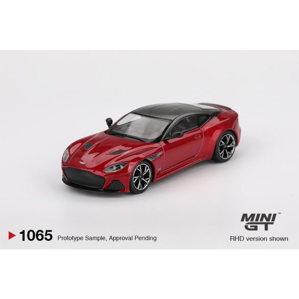 MiniGt Aston Martin DBS 1/64, hyper red