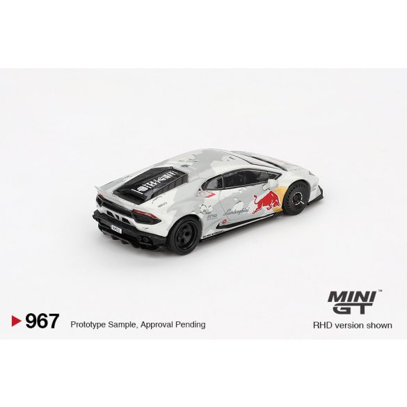 MiniGT Lamborghini Huracan LBWORKS ver. 2 Mad Mike NIMBUL, 2024,  1/64, silver