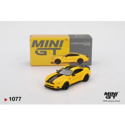 MiniGT Ford Mustang LB-works, yellow