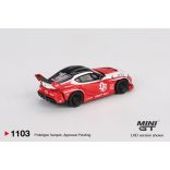 MiniGT Toyota GR supra „lb-works”, red/white