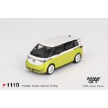 MiniGT Volkswagen ID buzz, candy white/pomelo yellow