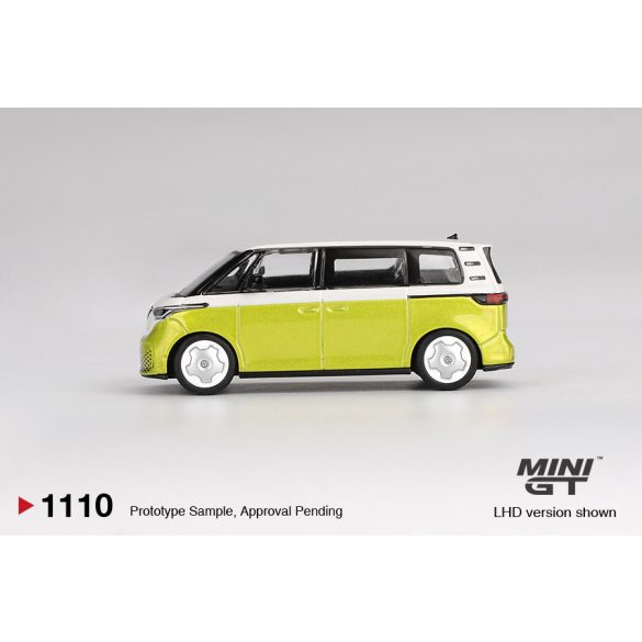 MiniGT Volkswagen ID buzz, candy white/pomelo yellow