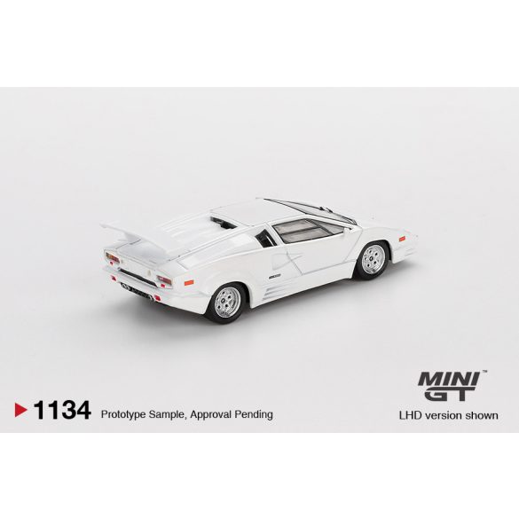 MiniGt Lamborghini Countach 25th Anniversary, white