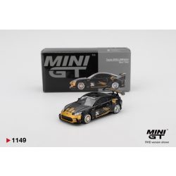 MiniGt Toyota GR 86, lb-nation, black/gold