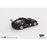 MiniGt Toyota GR 86, lb-nation, black/gold