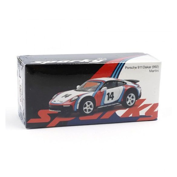 Porsche 911 (992) dakar martini rallye, - Sparky-  white/blue/red