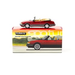 Tarmac Saab 900 Turbo convertible, red
